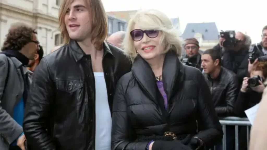 amanda lear et son fils